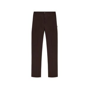 BURBERRY Men's Classic Fit Wool Trousers Men BROWN Pants